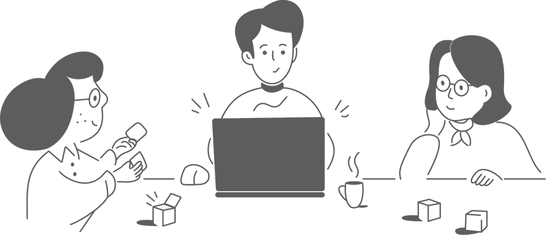 Team collaboration illustration