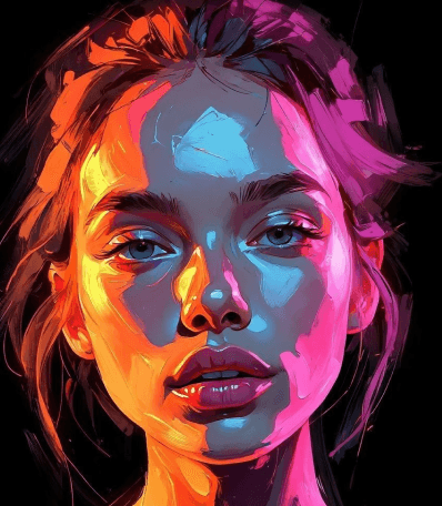 AI-generated image example