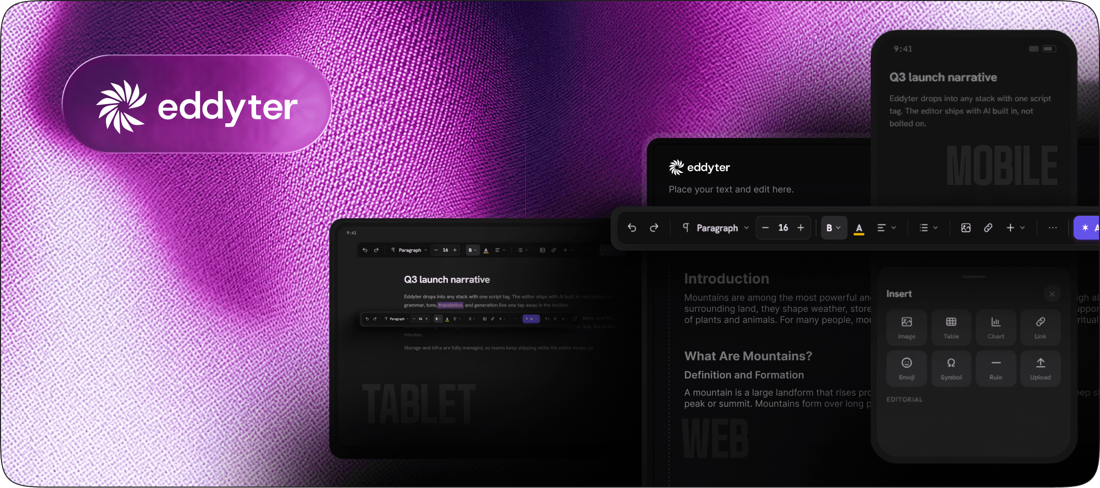 Best Mobile-First WYSIWYG Editor 2026 (Touch, Voice, Responsive Tested)