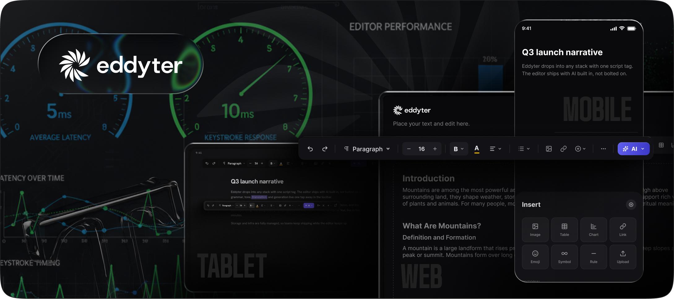 Rich Text Editor Typing Latency Benchmarks 2026 (10 Editors, Real Device Testing)