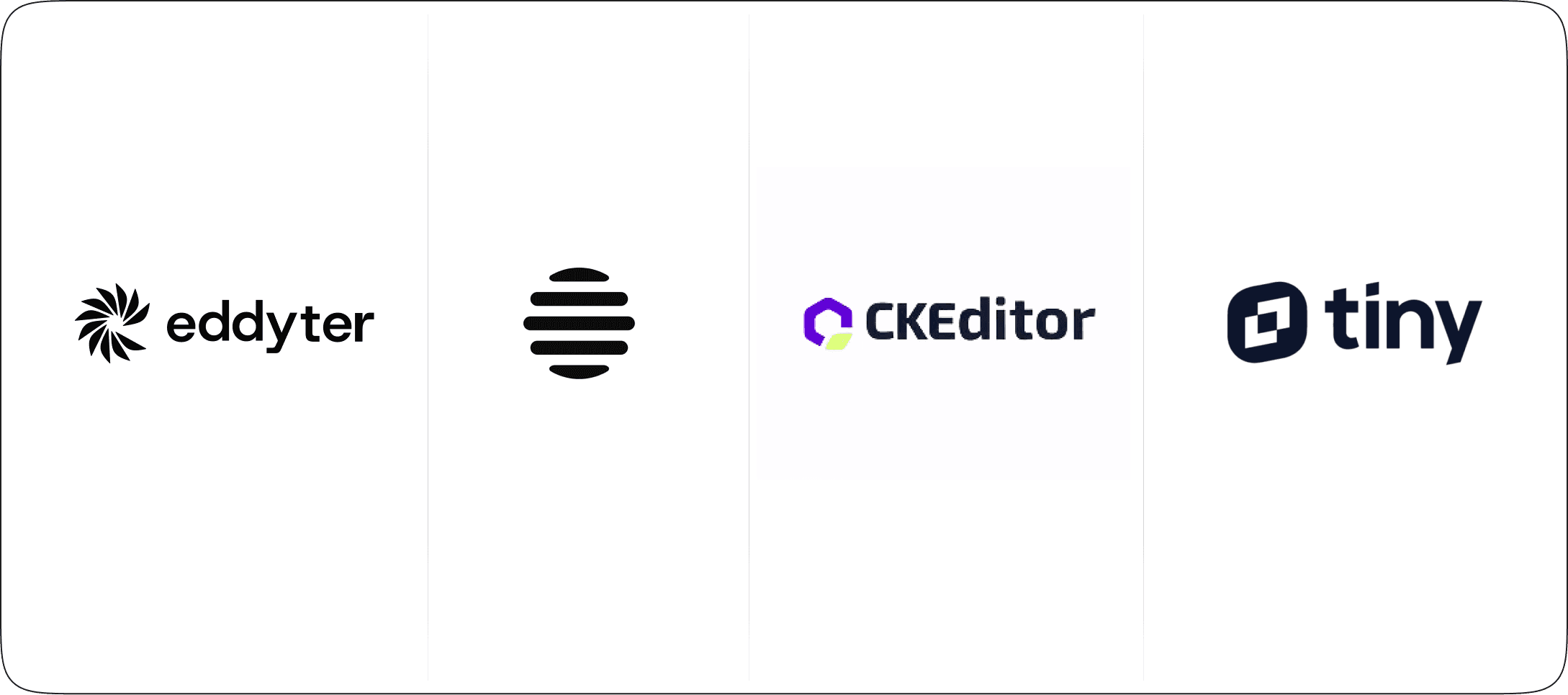 Best WYSIWYG Editors in 2026: Eddyter vs Tiptap vs CKEditor vs TinyMCE