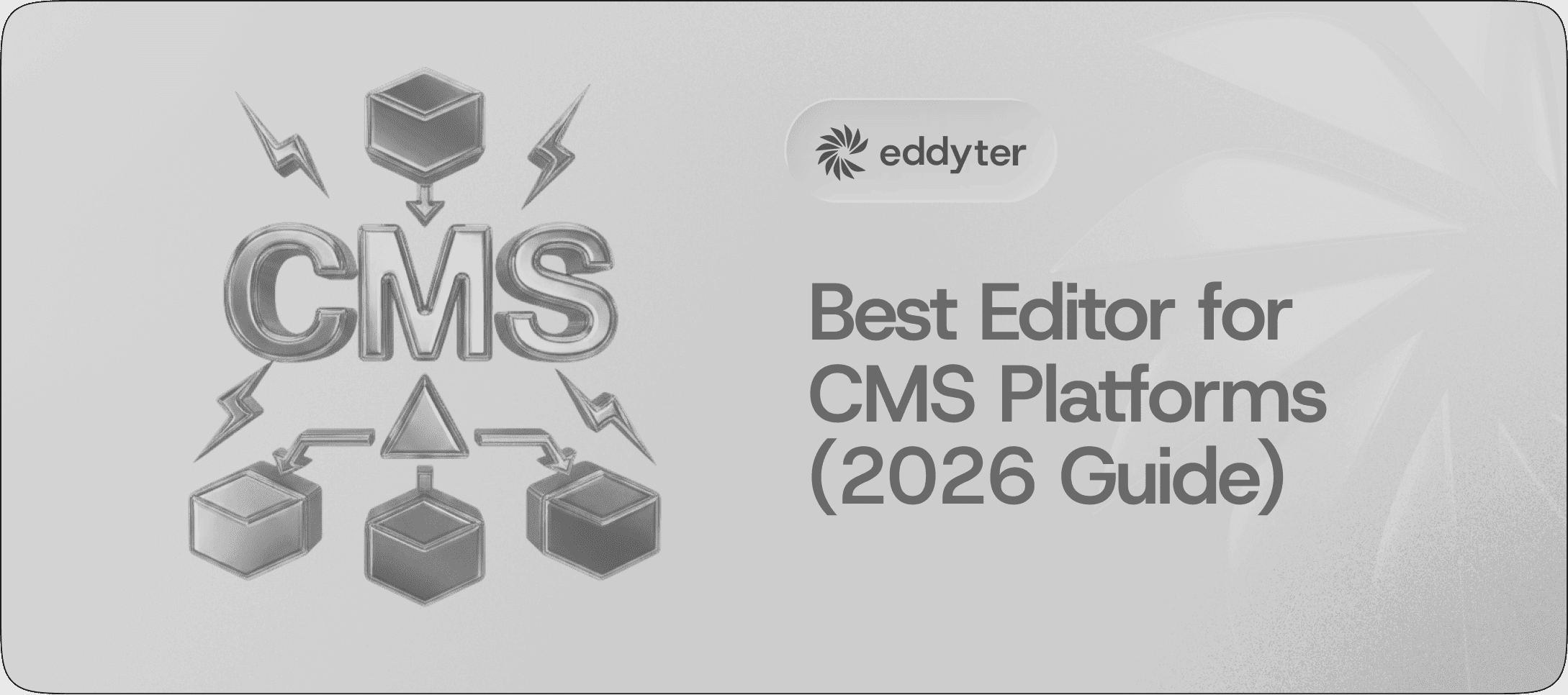 Best Editor for CMS Platforms (2026 Guide)