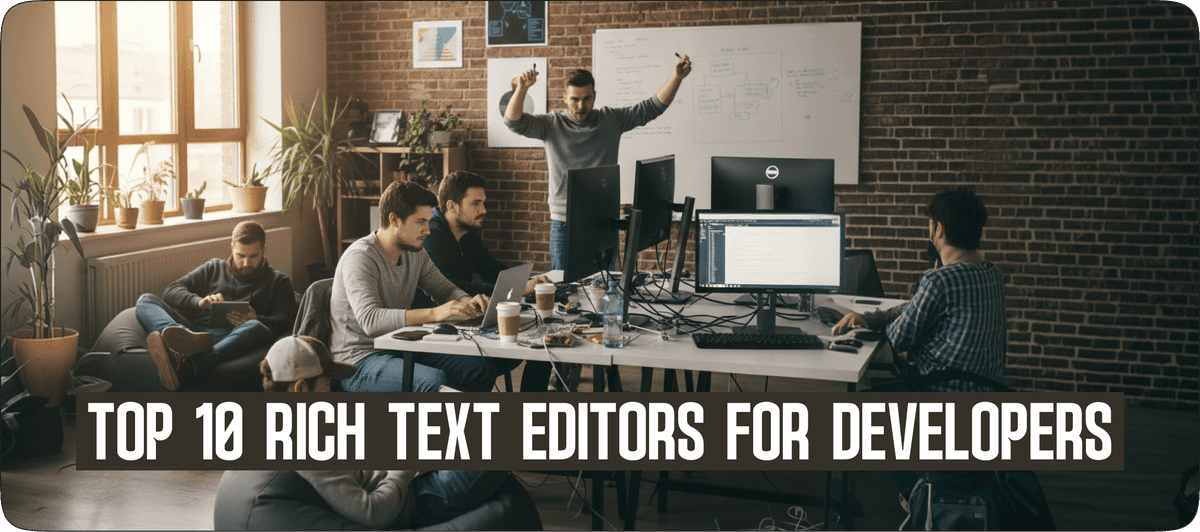 Top 10 Rich Text Editors for Developers in 2026 (Tested)