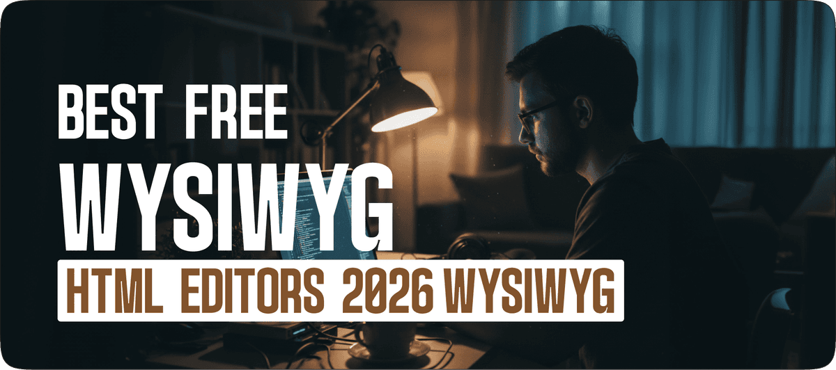 Best Free WYSIWYG HTML Editors 2026: Honest Comparison
